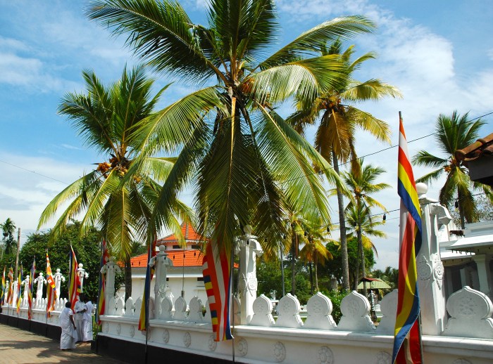 Village Buddhist temple