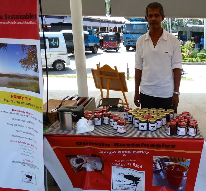 There is wild bee's honey from the Wasgamuwa Jungles